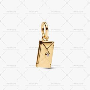 Pandora Engravable & Openable Envelope Dangle Charm